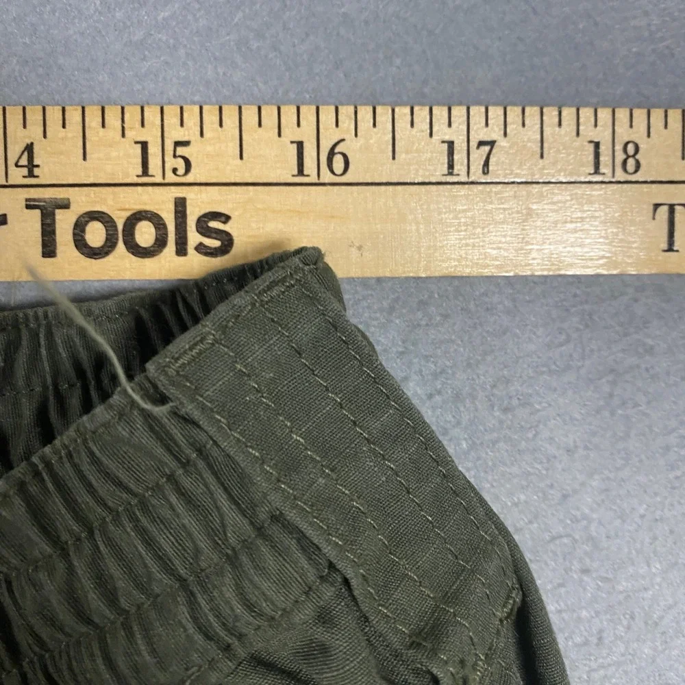 5.11 Tactical Cargo Pants Mens 38x34 Green Cotton Canvas Work Trousers 74273-190 - Picture 4 of 6
